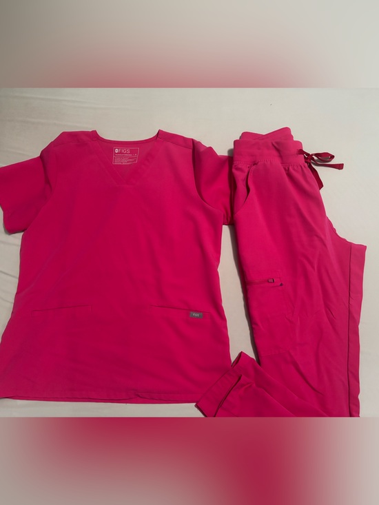 Figs Other - FIGS-Shocking pink scrub set